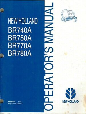 New Holland Br740a Operators Manual